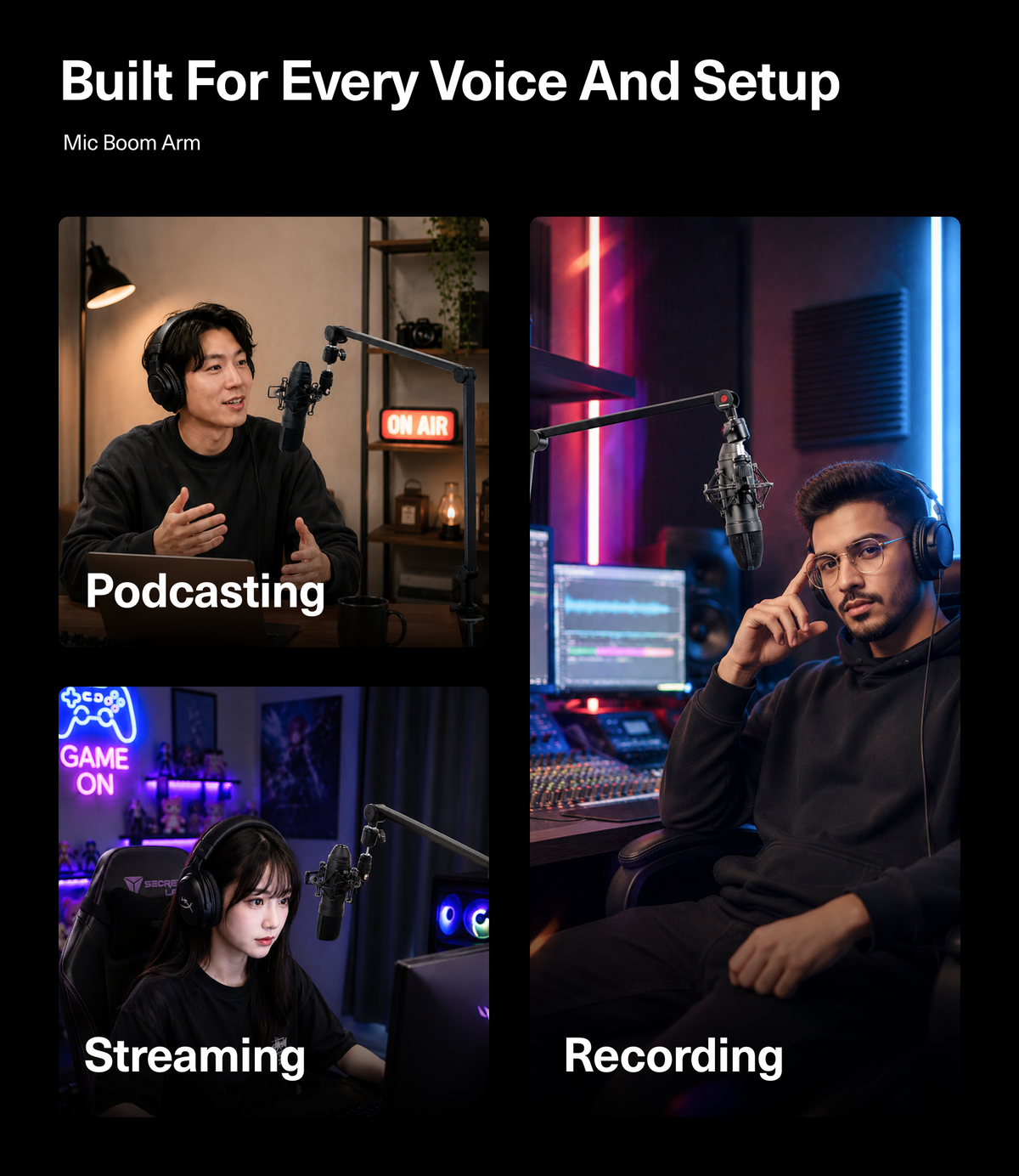 Wavebone Microphone Arm