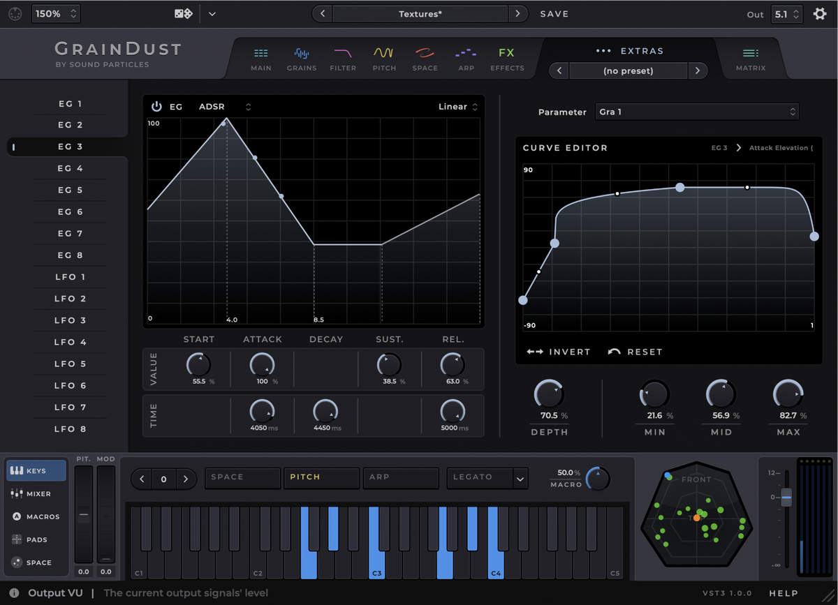 Sound Particles GrainDust Granular Synthesizer Perpetual (Digital Download) Sound Particles