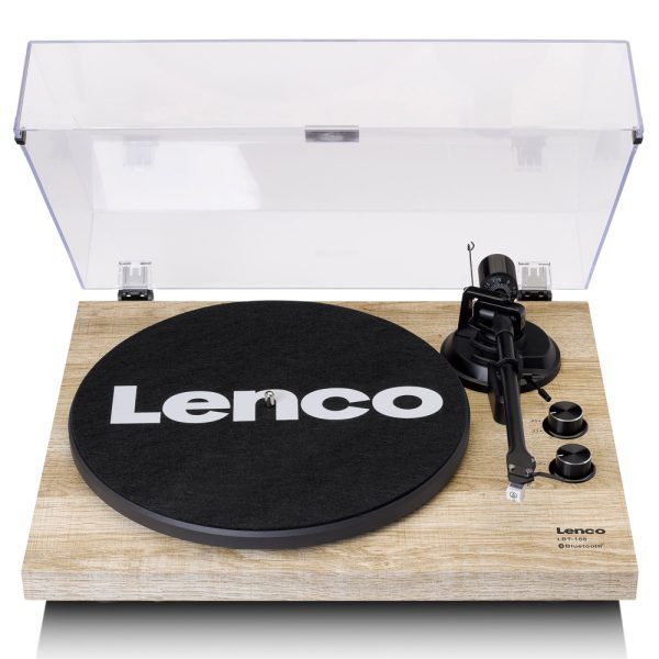 Lenco LBT-188 Turntable with Bluetooth Transmission – Pine