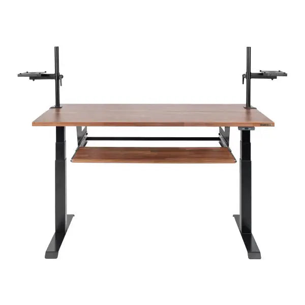 Wavebone Starship Motorised Studio Desk with speaker stands Wavebone