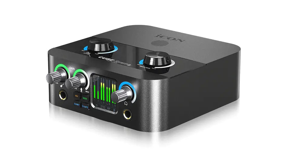 ICON  Cube 2 Nano S high-performance 2-in, 2-out full duplex audio interface ICON
