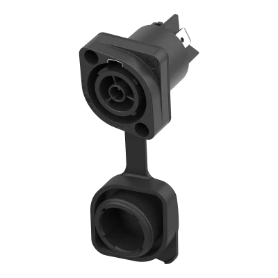 Neutrik NAC3FPX-D-TRUE1 powerCON TRUE1 D shape appliance outlet