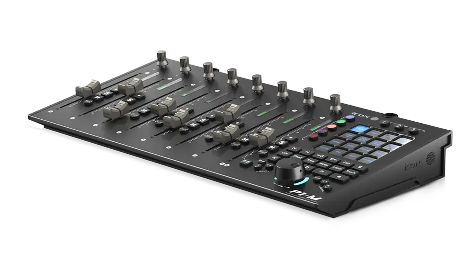 ICON P1-M DAW USB MIDI Control Surface with Motorised Faders
