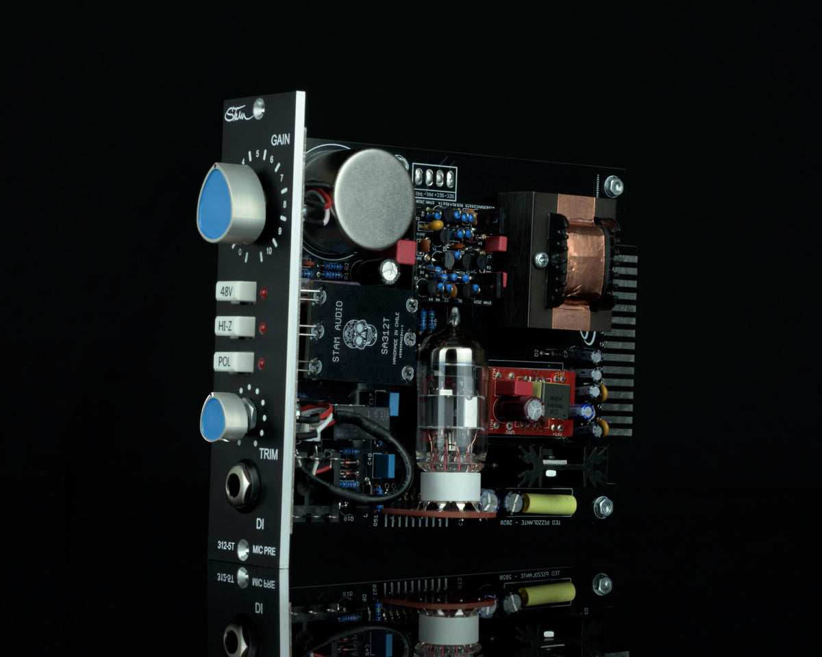 Stam Audio 312-5T Discrete tube Mic Preamp with DI