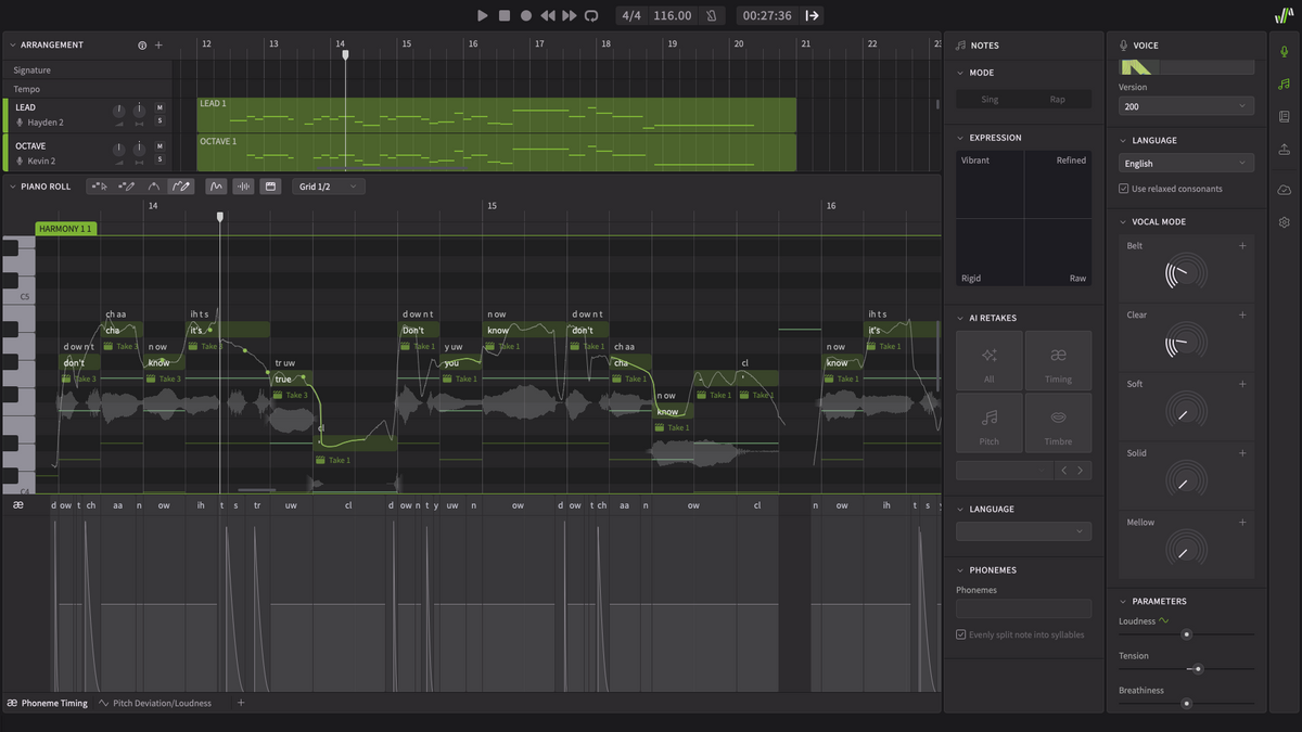 Dreamtonics Synthesizer V Studio 2 Pro Mandarin Bundle — Dreamtonics