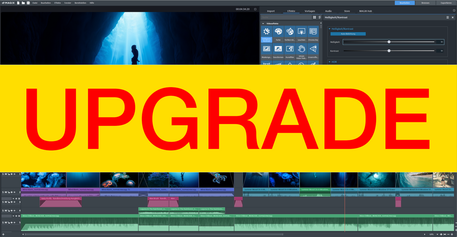 MAGIX Video deluxe Ultimate upgrade — MAGIX