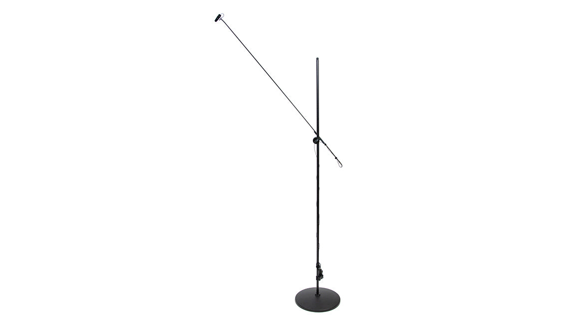 DPA 4097 CORE+ Micro Shotgun Mic, Black, XLR, 122 cm Boom Floor Stand, Choir Mic