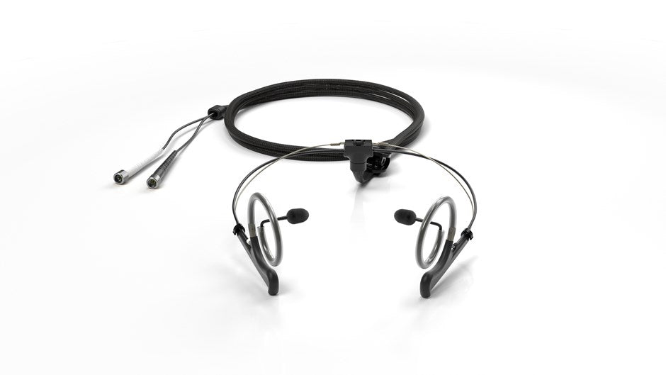 DPA 4560 CORE+ Binaural Headset Normal SPL, Black, MicroLock
