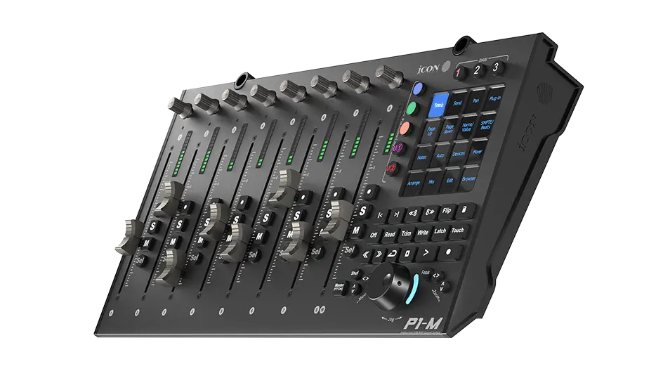 ICON P1-M DAW USB MIDI Control Surface with Motorised Faders