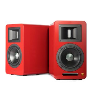 Airpulse A100 Powered Hifi Speakers - Gloss Red