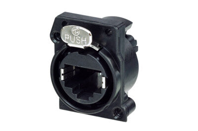 Neutrik NE8FAV-C5 A series RJ45 vertical PCB mount (Pack of 100)
