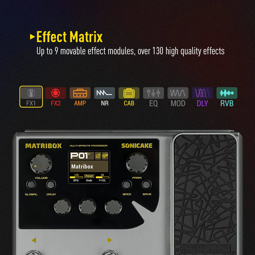 Sonicake Matribox Multi-Effects Guitar Pedal