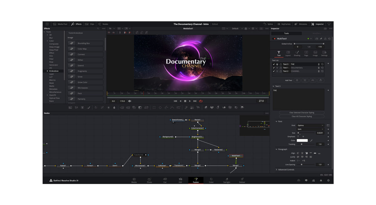 Blackmagic DaVinci Resolve Studio (Activation via Serial Nr)