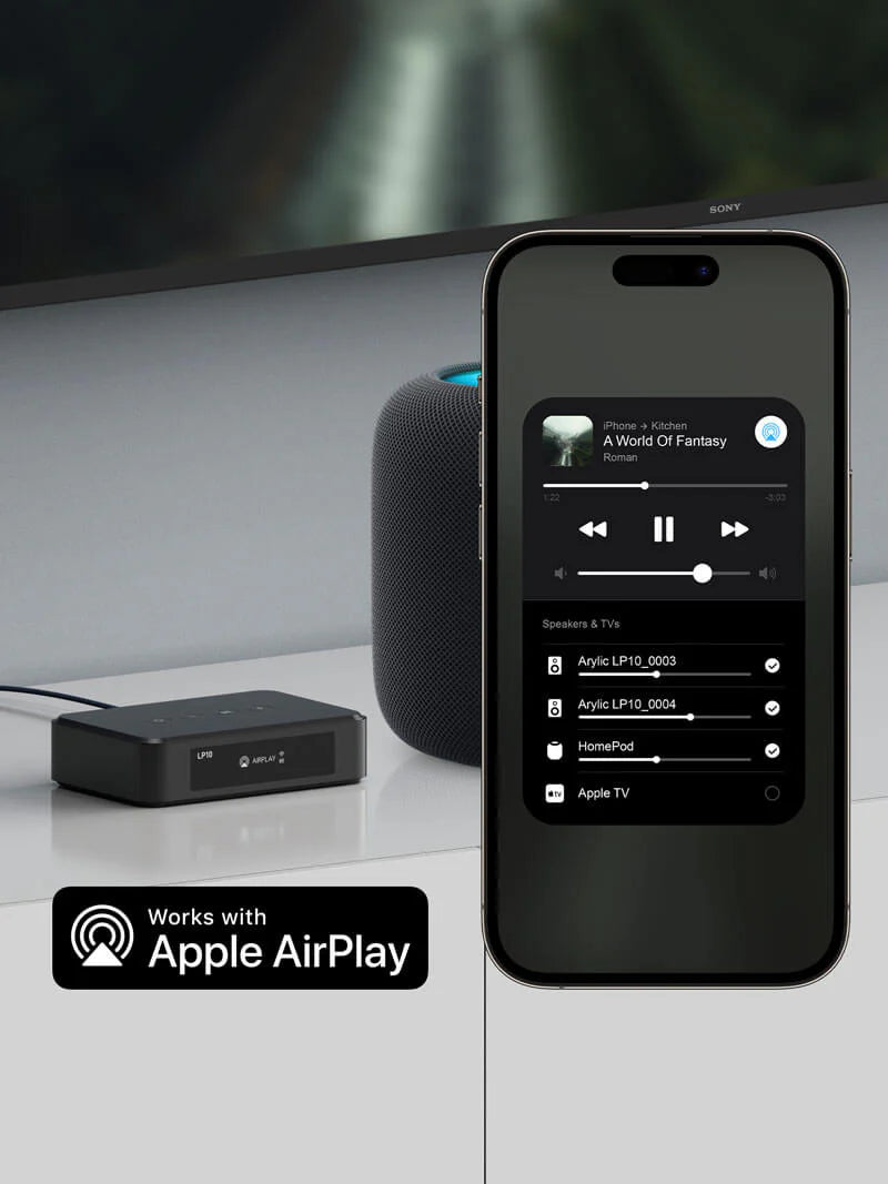 Arylic LP10 Airplay 2 &amp; Google Cast Music Streamer