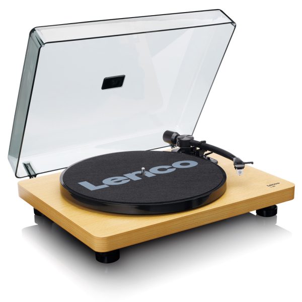 Lenco L-30 Turntable with USB/PC Encoding – Wood