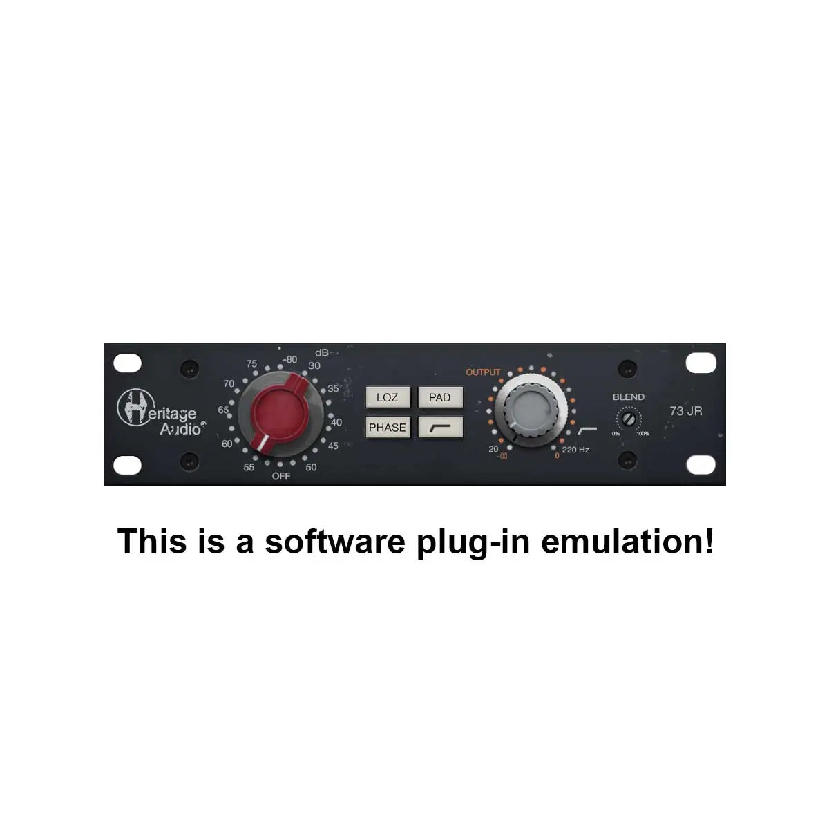 Heritage Audio 73JR Software Plug-In  (Serial Nr + Download)
