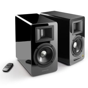 Airpulse A100 Powered Hifi Speakers - Gloss Black