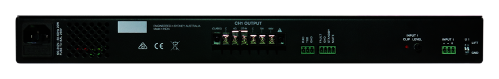 HS120P power amplifier - Australian Monitor