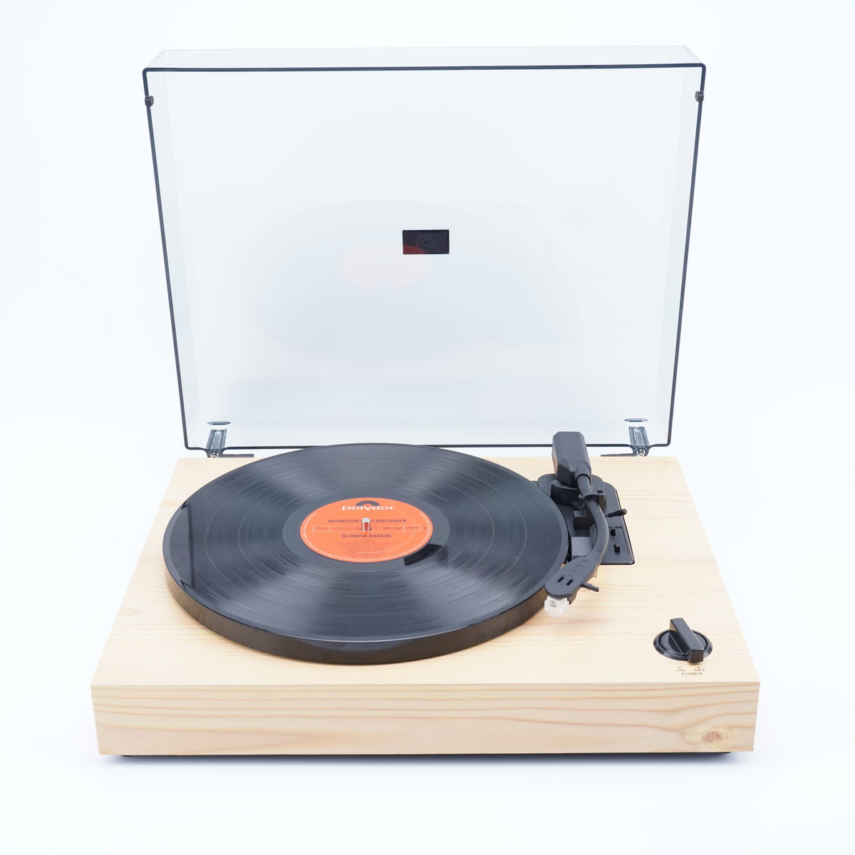 Silcron Encore Turntable with PC Encoding – Pine