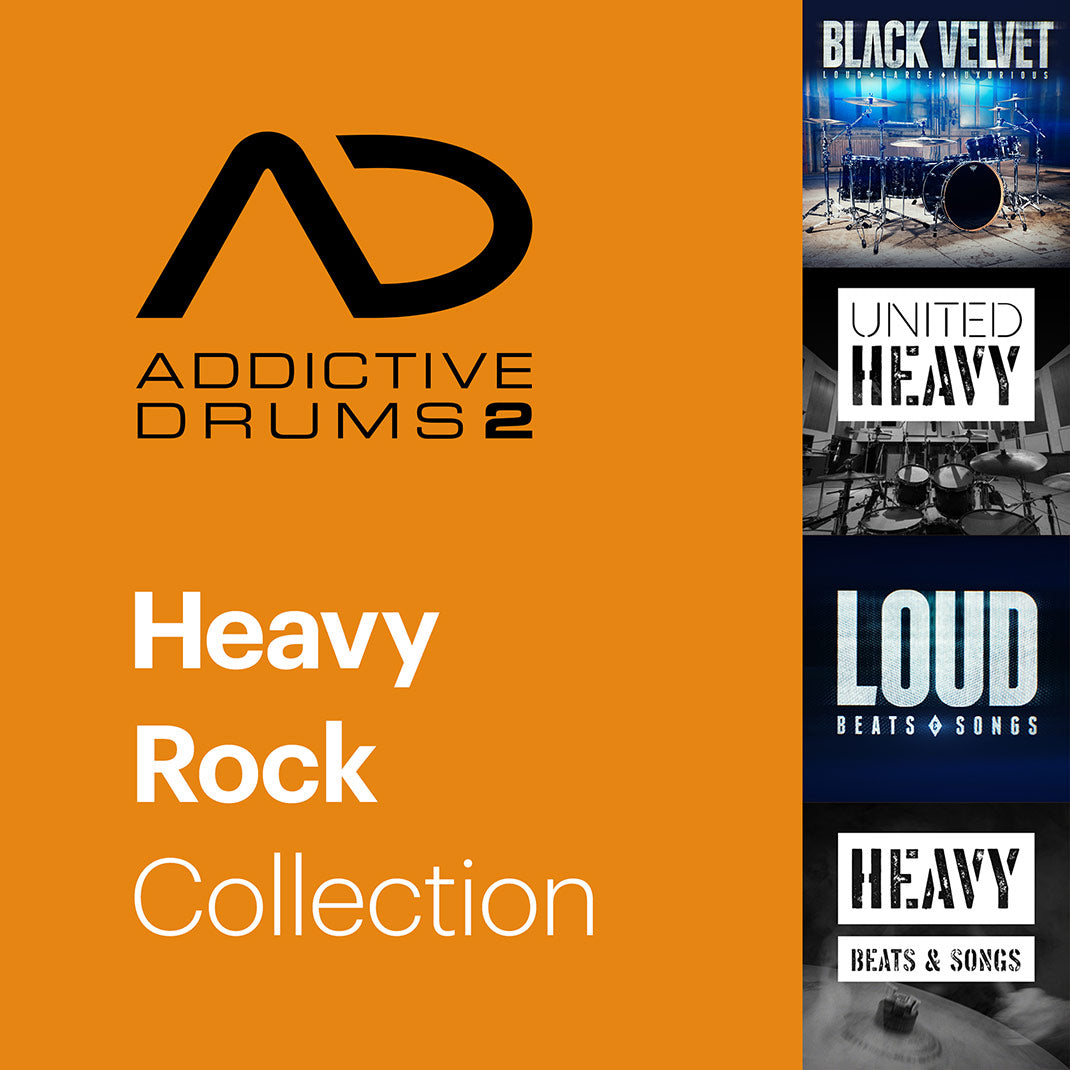 XLN Audio Addictive Drums 2: Heavy Rock Collection (Digital Download)