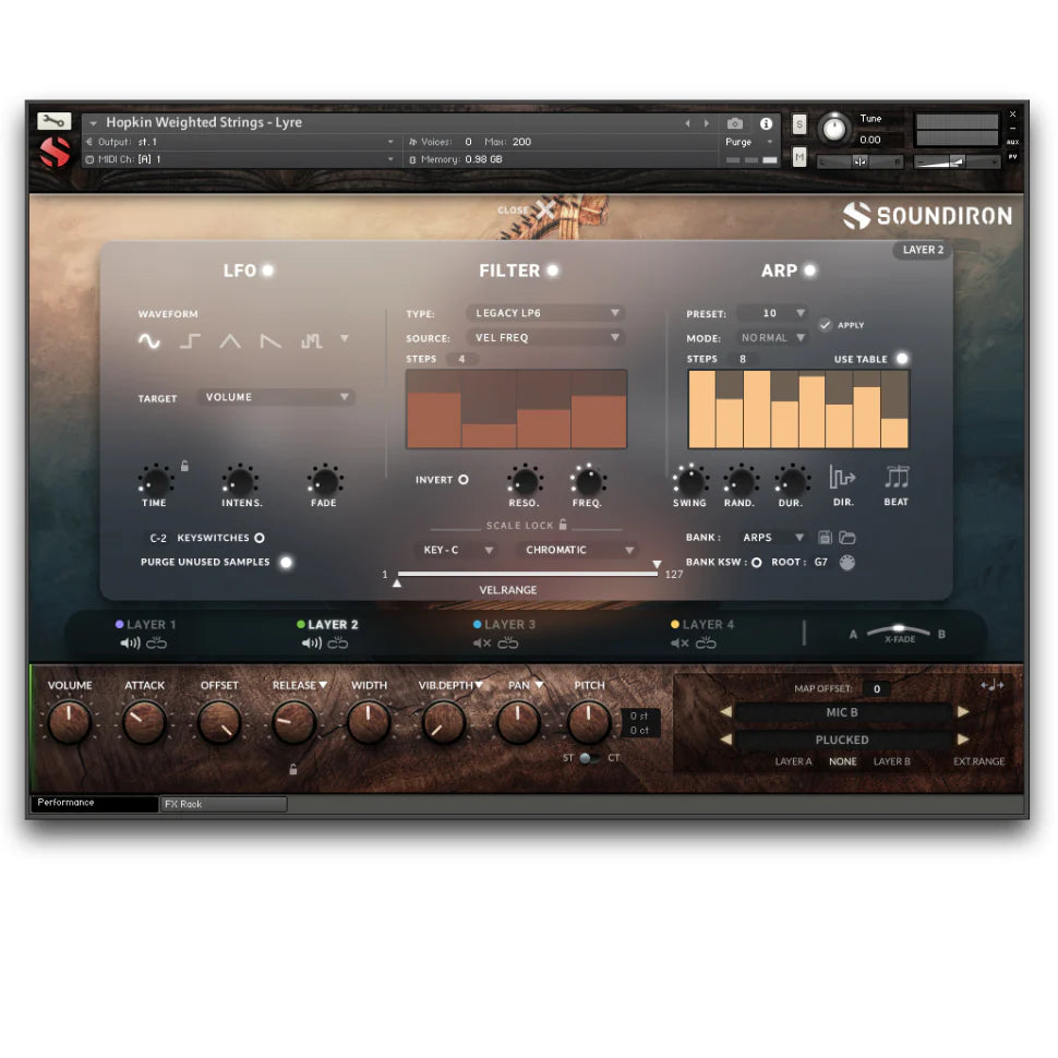 Soundiron Hopkin Instrumentarium: Weighted Strings (Serial Nr + Download)