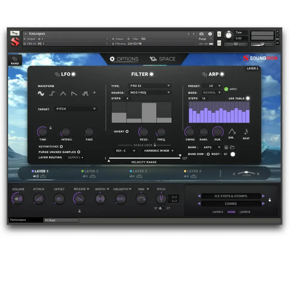 Soundiron Icescapes Snow & Ice Percussion SFX for Kontakt & Decent Sampler