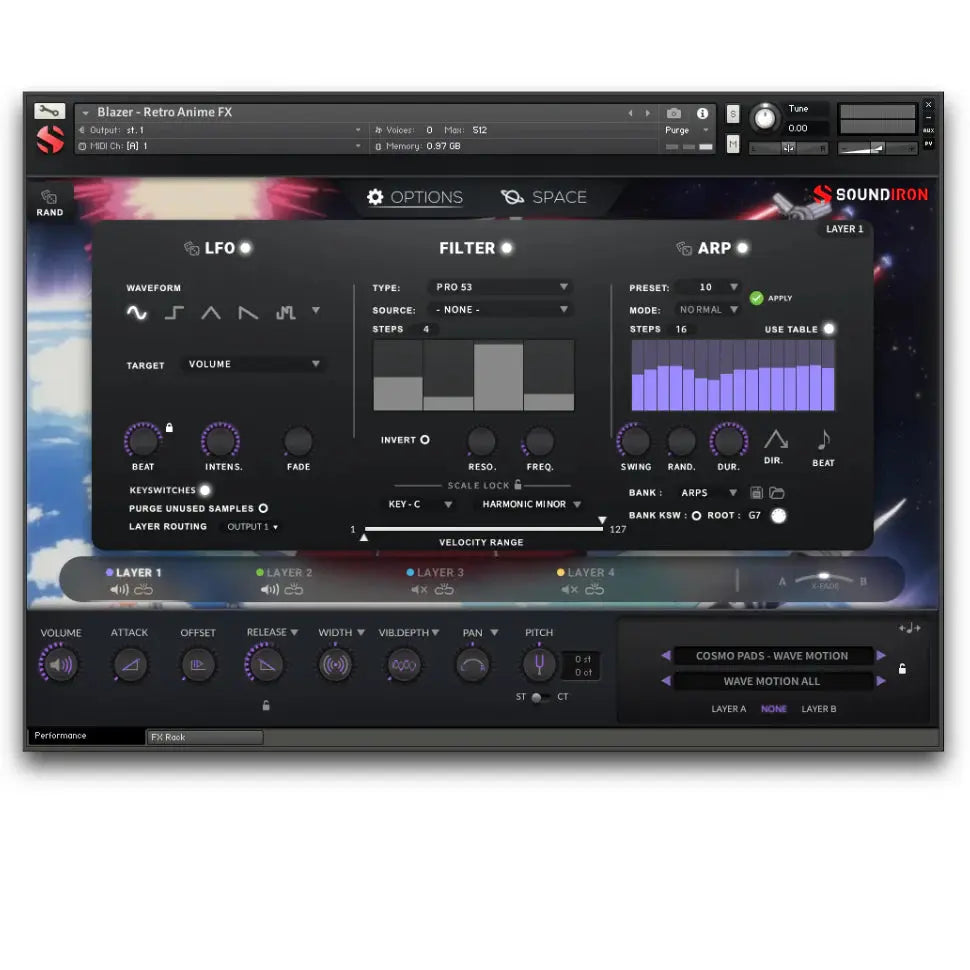 Soundiron Blazer Retro Anime FX (Digital Download) Soundiron