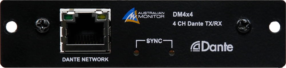 DM4X4 Dante Expansion Module - Australian Monitor