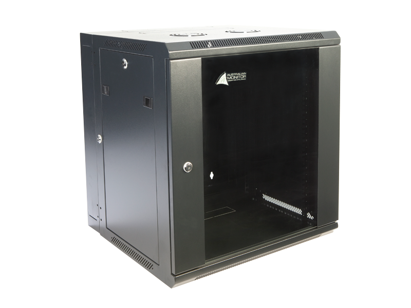 INT12 12RU wall mount equipment rack - Australian Monitor