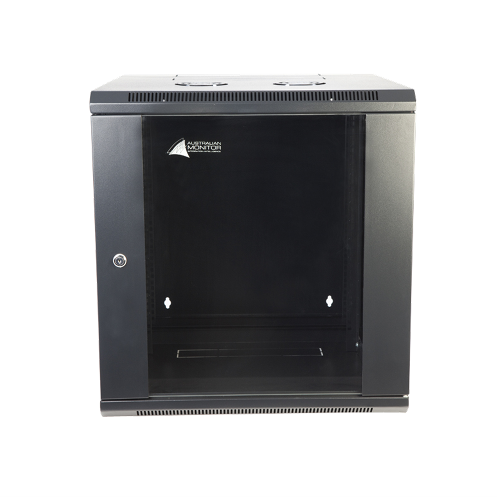 INT12 12RU wall mount equipment rack - Australian Monitor
