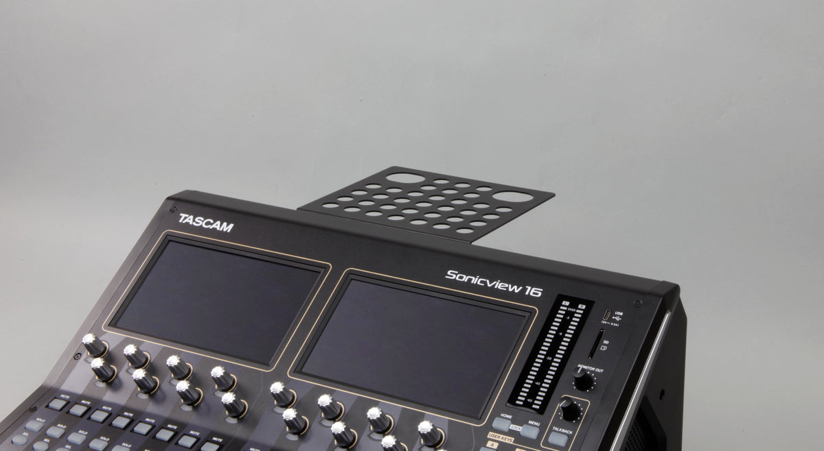 Tascam AK-TB15 tablet shelf for Sonicview