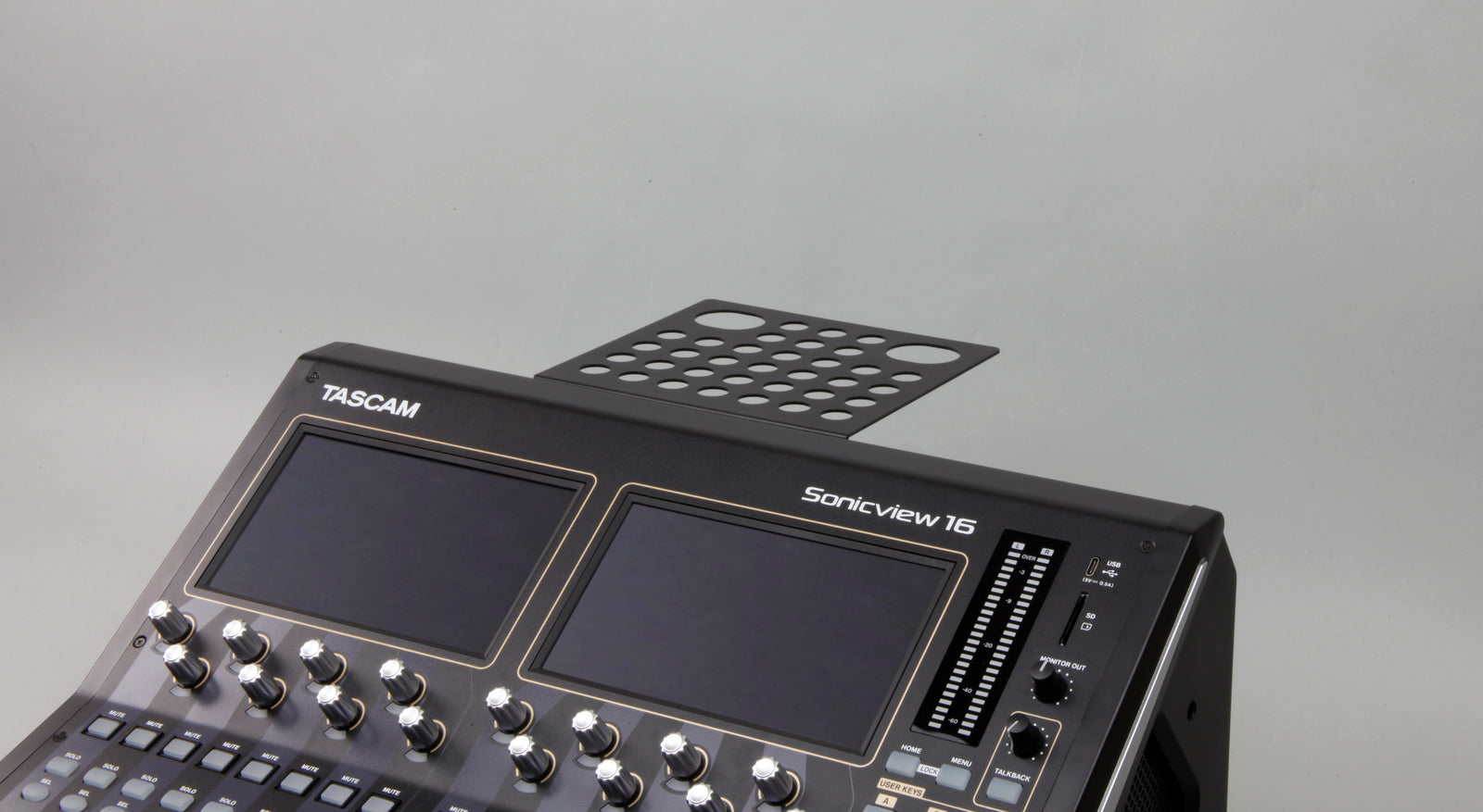 Tascam AK-TB15 tablet shelf for Sonicview
