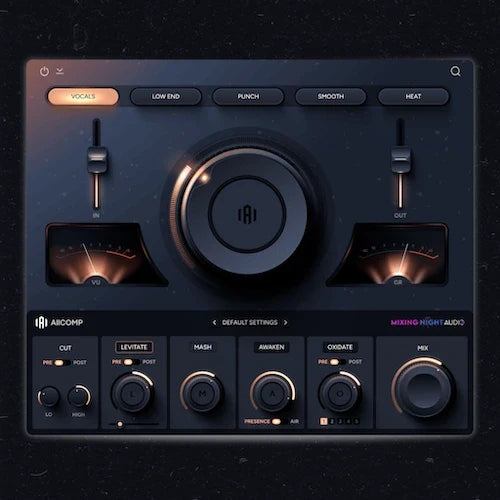 Mixing Night Audio ALLCOMP all-in-one compressor plugin