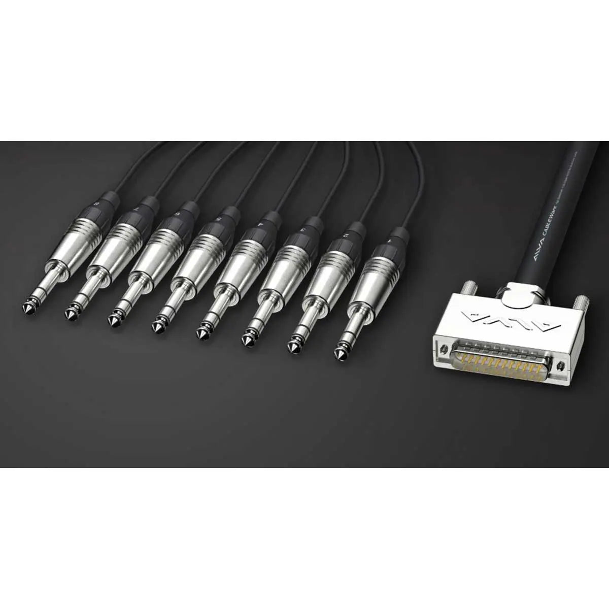 ALVA D-Sub25 male to 8 x TRS Cable ALVA