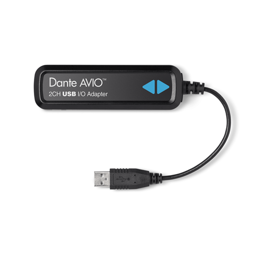 Audinate Dante AVIO USB IO Adapter 2x2 Channel