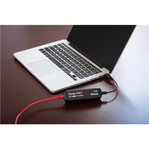 Audinate Dante AVIO USB IO Adapter 2x2 Channel