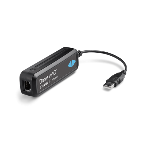 Audinate Dante AVIO USB IO Adapter 2x2 Channel