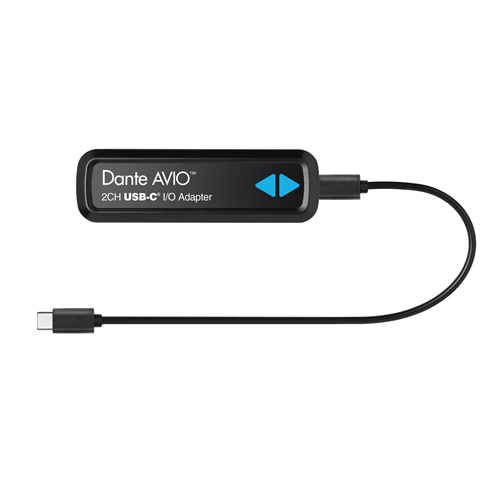 Audinate Dante AVIO USBC Adapter 2x2 Channel