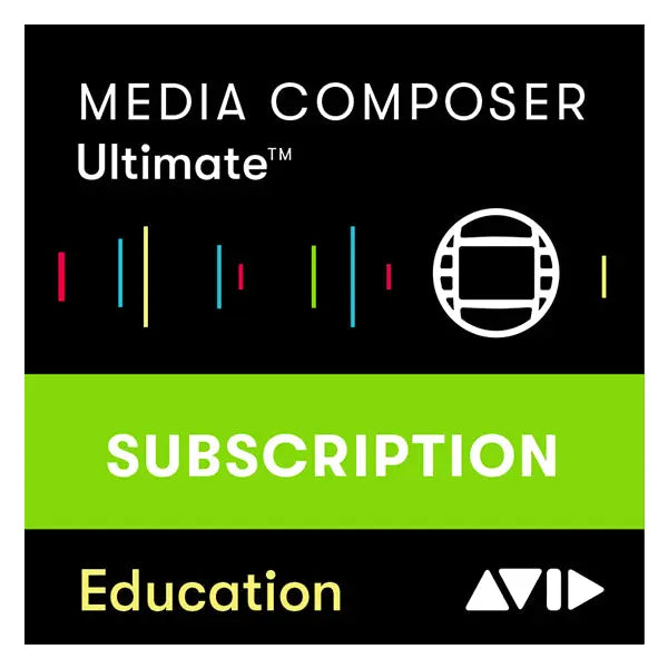AVID Media Composer Ultimate 1Y Subscription EDUCATION - RENEW (Serial Nr + Download) (Copy) AVID