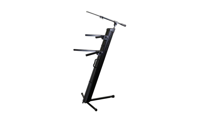 Ultimate Support Apex® AX-48 Pro Plus Two-Tier Keyboard Stand with Mic Boom