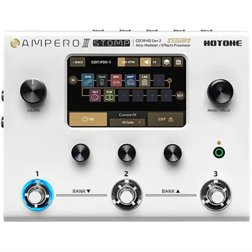 Hotone Ampero II Gen 2 Amp Modeler Effects Processor
