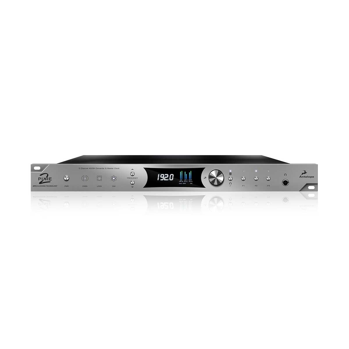 Antelope Pure 2  Mastering-grade 24-bit, 192 kHz AD/DA 2-channel converter and Master Clock