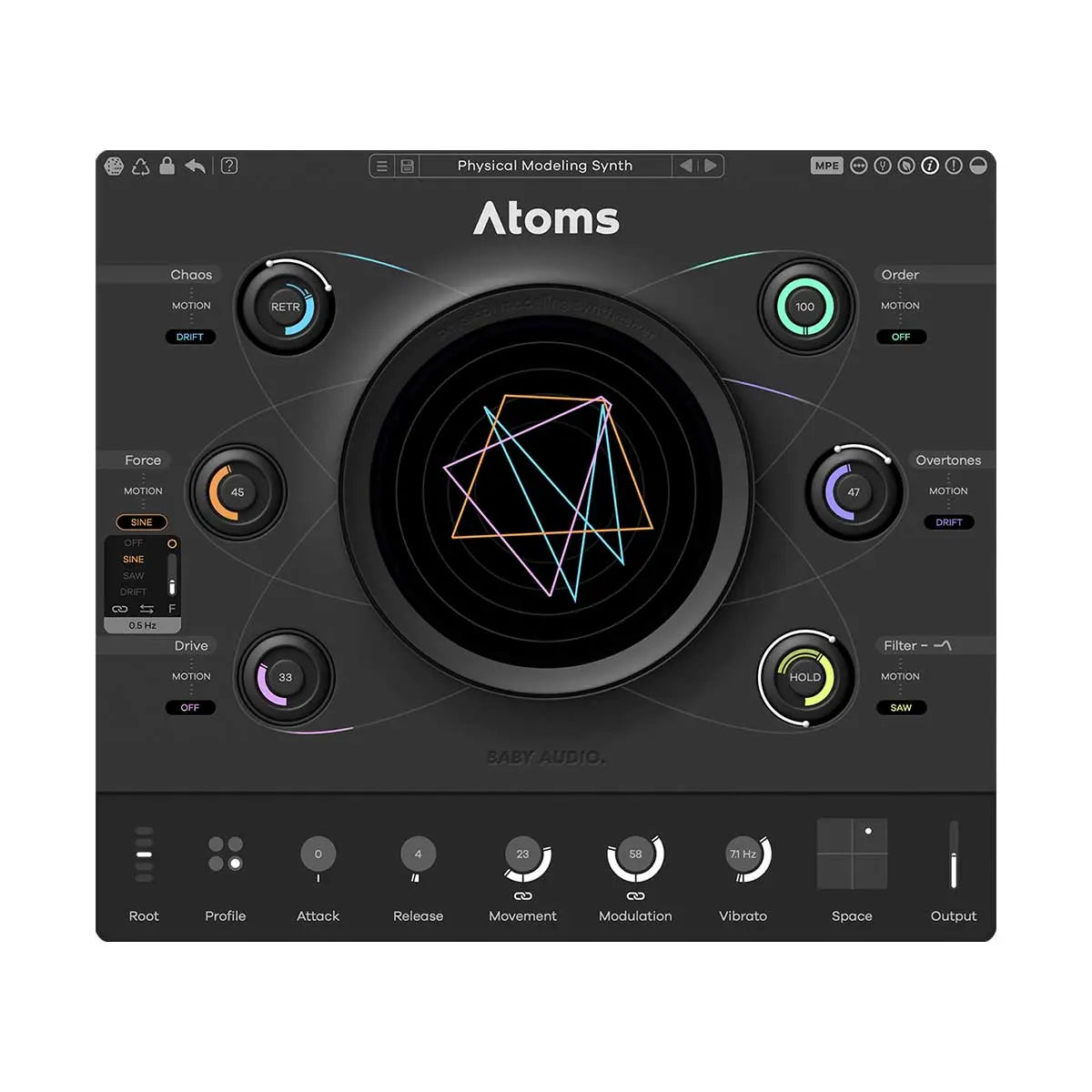 Baby Audio Atoms Physical Modeling Synthesizer (Serial Nr + Download)