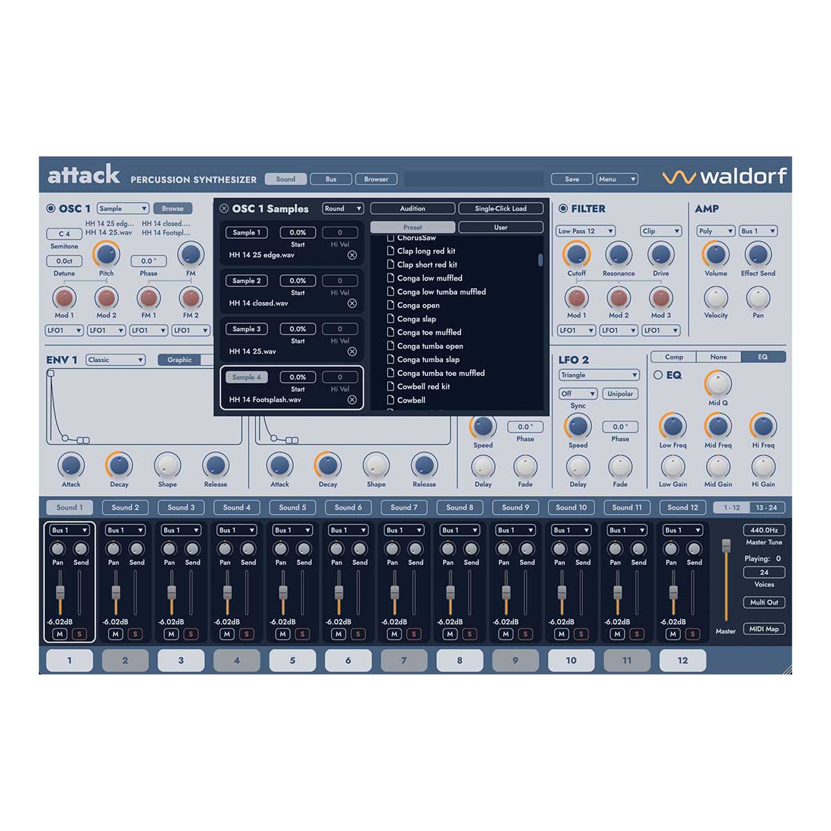 Waldorf Attack 3 Percussion Synthesizer (Digital Download)