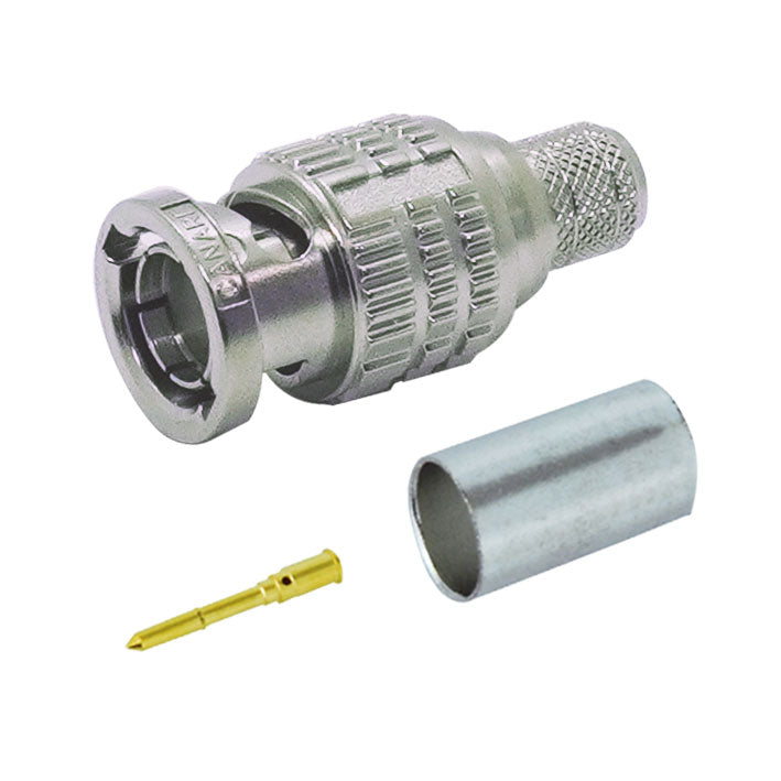 Canare BCP-D45UHW BNC crimp plug suits L-4.5CUHWS (Pack of 20)