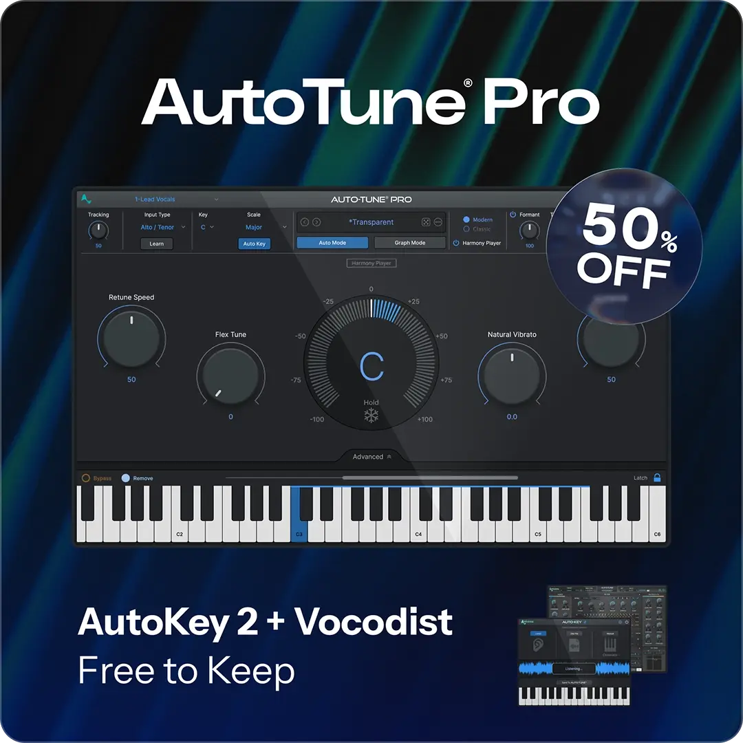 AutoTune Pro 11 AutoKey2 Vocodist Promo (Digital Download) Antares