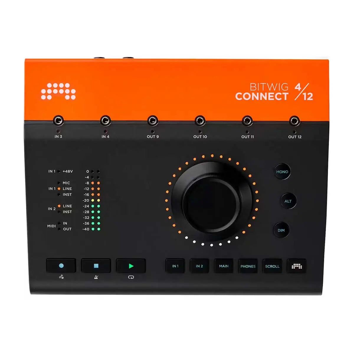 BITWIG 4-IN/12-OUT USB-C Audio Interface with CV/Gate Bitwig