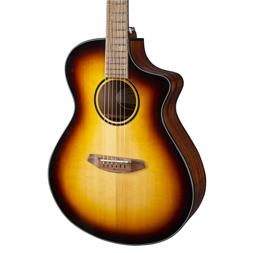 Breedlove ECO Collection Discovery Series Concert CE Edgeburst Sitka African Mahogany