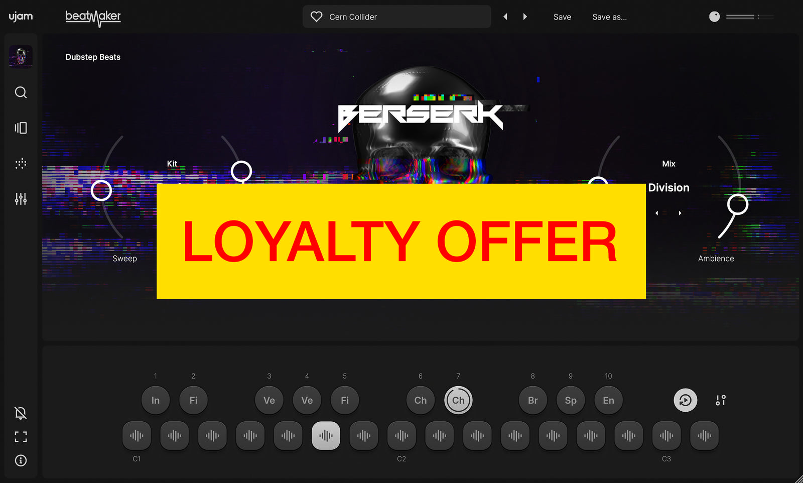 UJAM BERSERK Loyalty Offer — UJAM