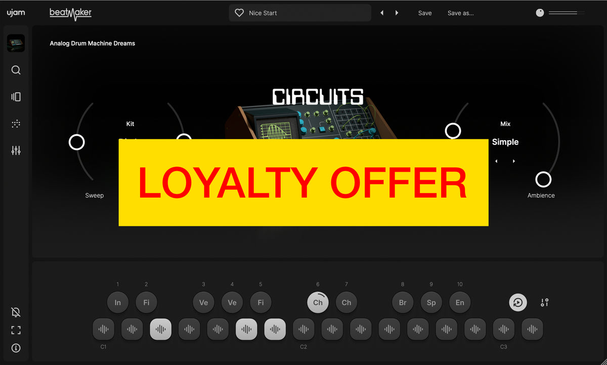 UJAM CIRCUITS Loyalty Offer — UJAM